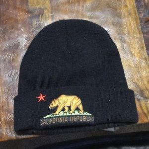 california republic beanie!
